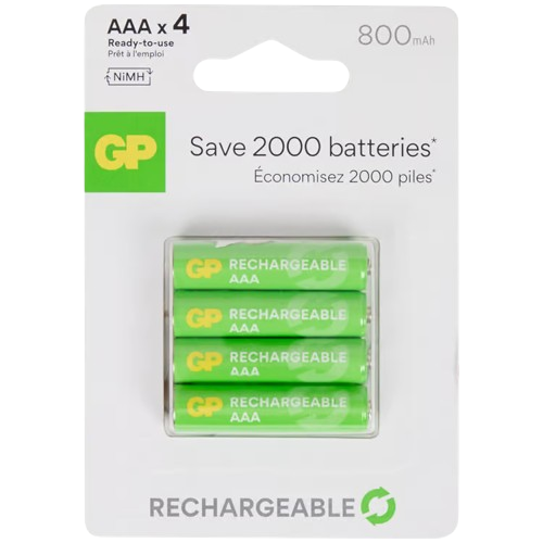 Re-chargeable batteries (AAA)