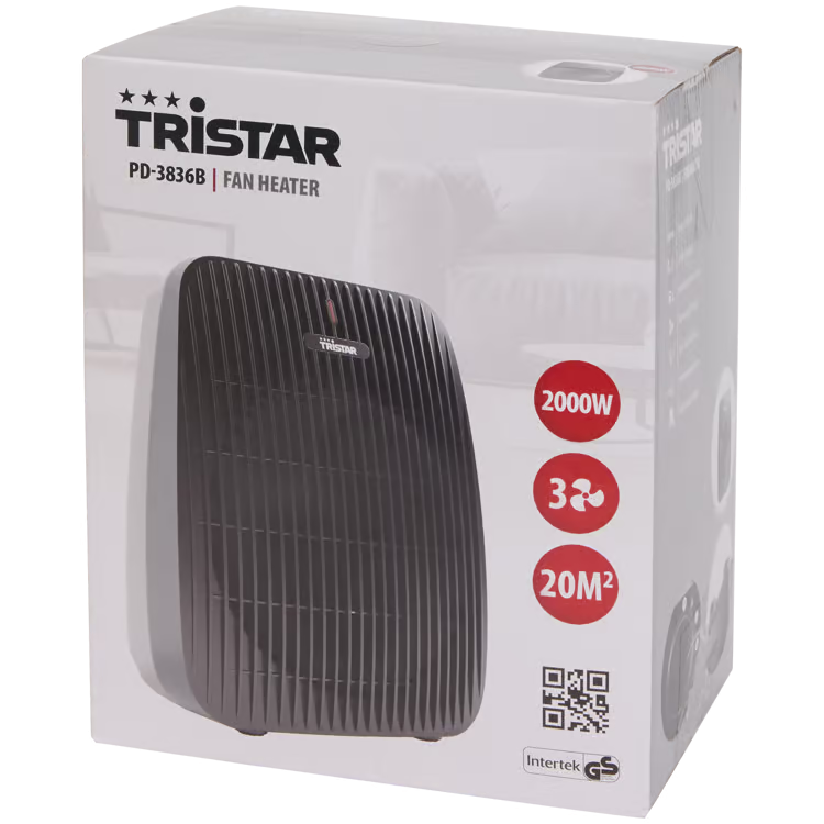 Electric Fan Heater - 2000 Watt