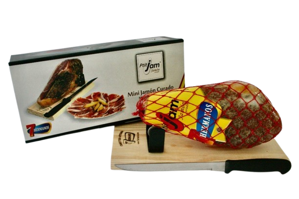 Mini Curado Jamon Giftbox - 1KG (incl knife and holder)