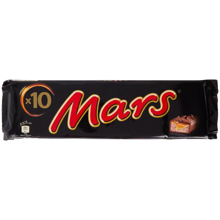 Chocolate bars 10x - 450gr