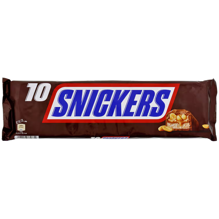 Chocolate bars 10x - 450gr