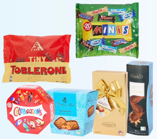 Chocolate set - 6 different types