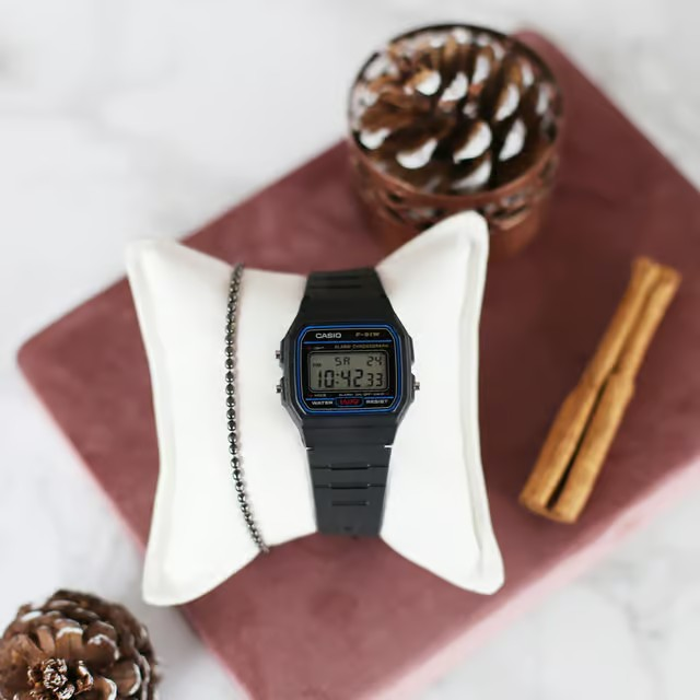 Casio Unisex Watch - Black/Black