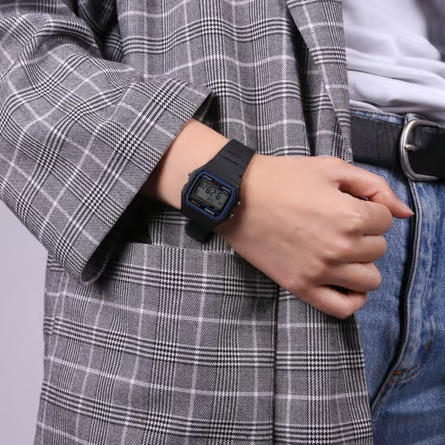 Casio Unisex Watch - Black/Black