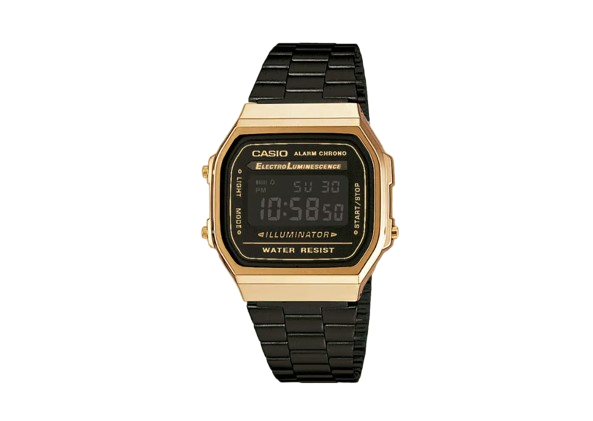 Casio Unisex Watch - Black/Gold
