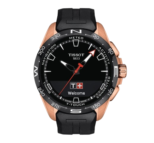 Tissot T-Touch - Connect Solar Watch - Rose Gold/Black
