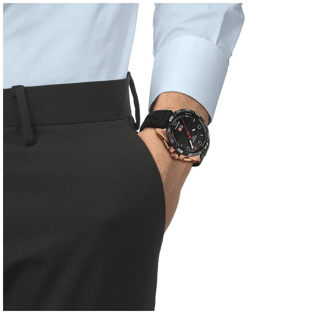 Tissot T-Touch - Connect Solar Watch - Rose Gold/Black