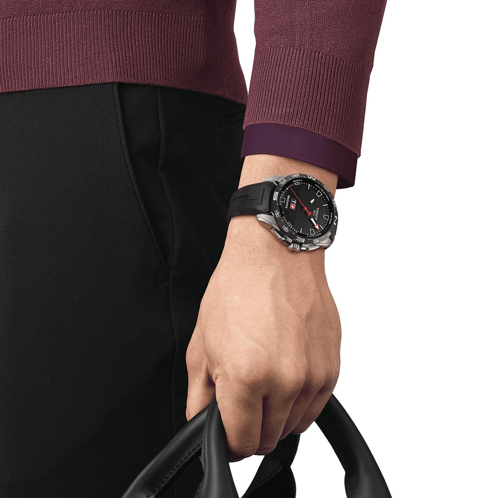 Tissot T-Touch - Connect Solar Watch - Titanium/Black